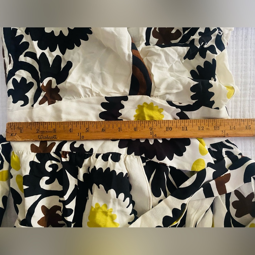 NWT ZARA BLOGGER FAVORITE PRINT WRAP DRESS - Picture 11 of 11